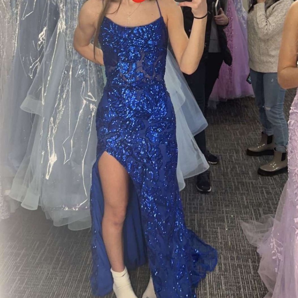 Royal blue Prom Dress